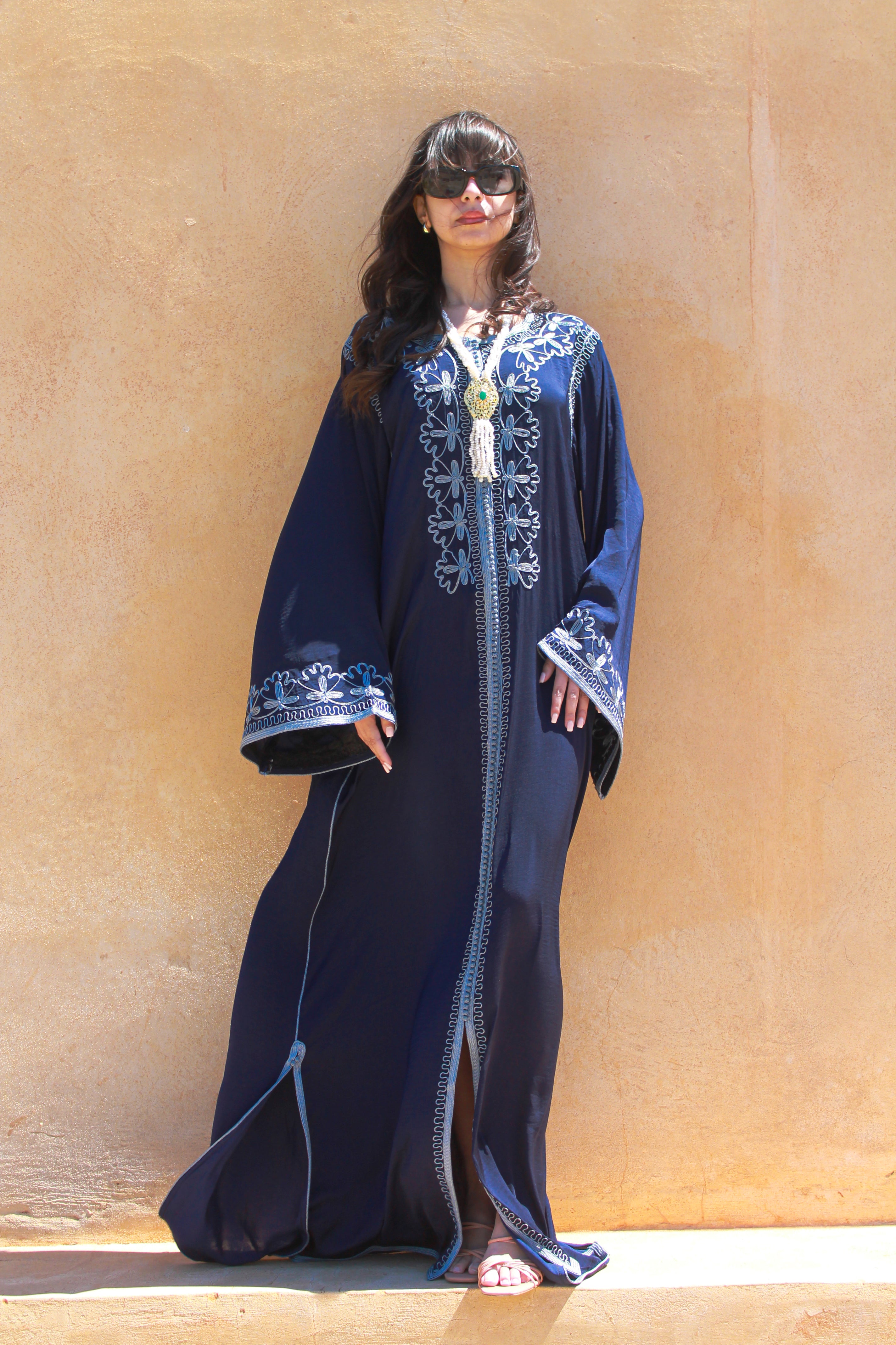 OCEAN SILK CAFTAN