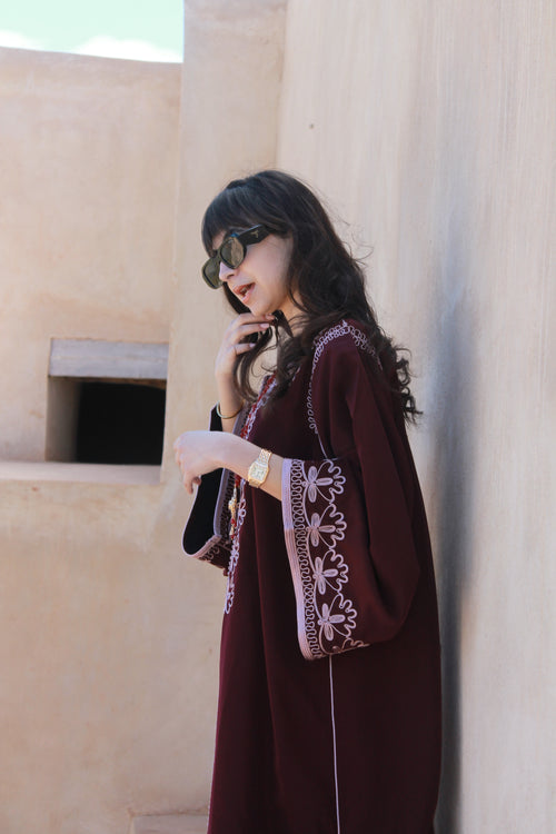 IMPERIAL RUBY CAFTAN