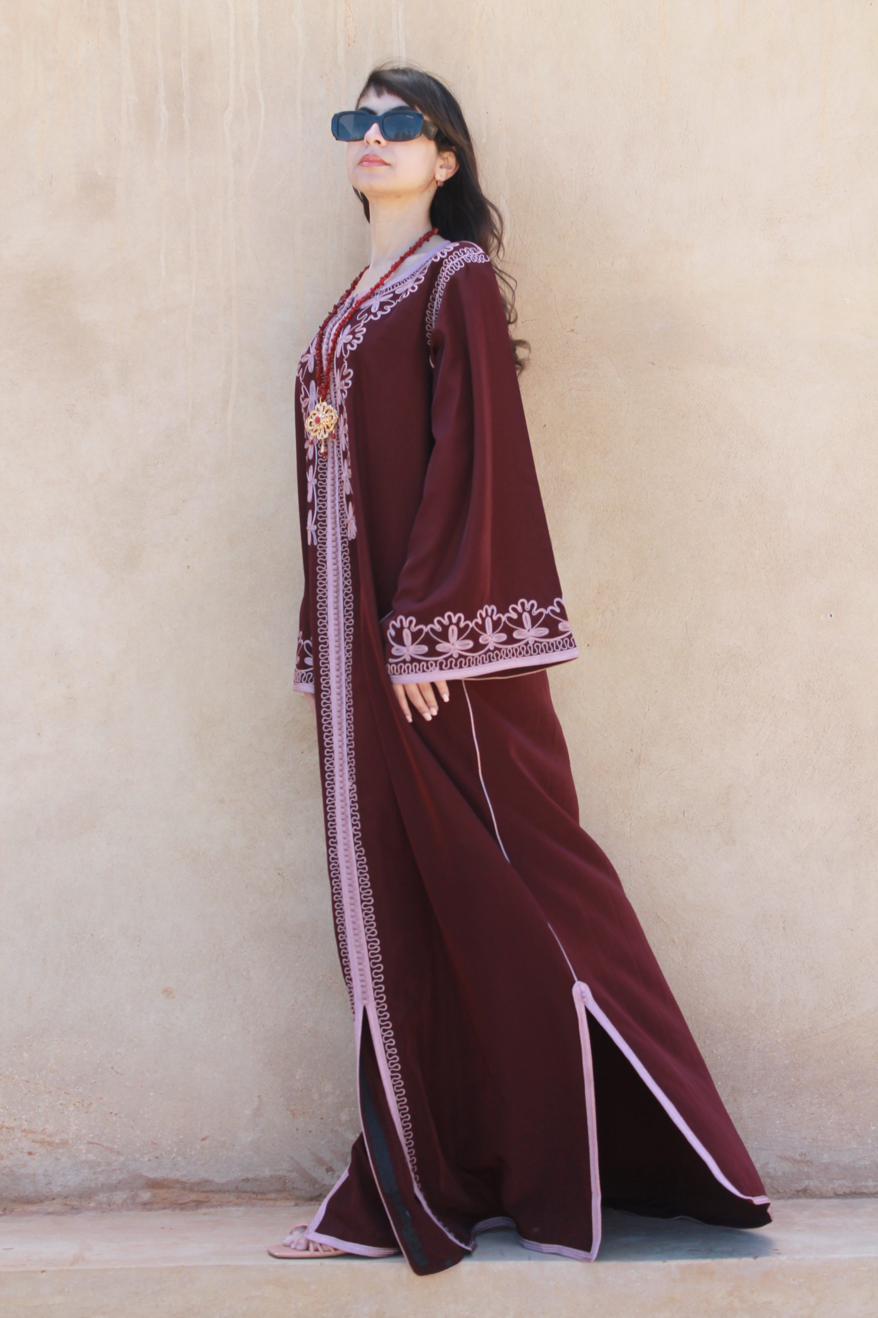 IMPERIAL RUBY CAFTAN