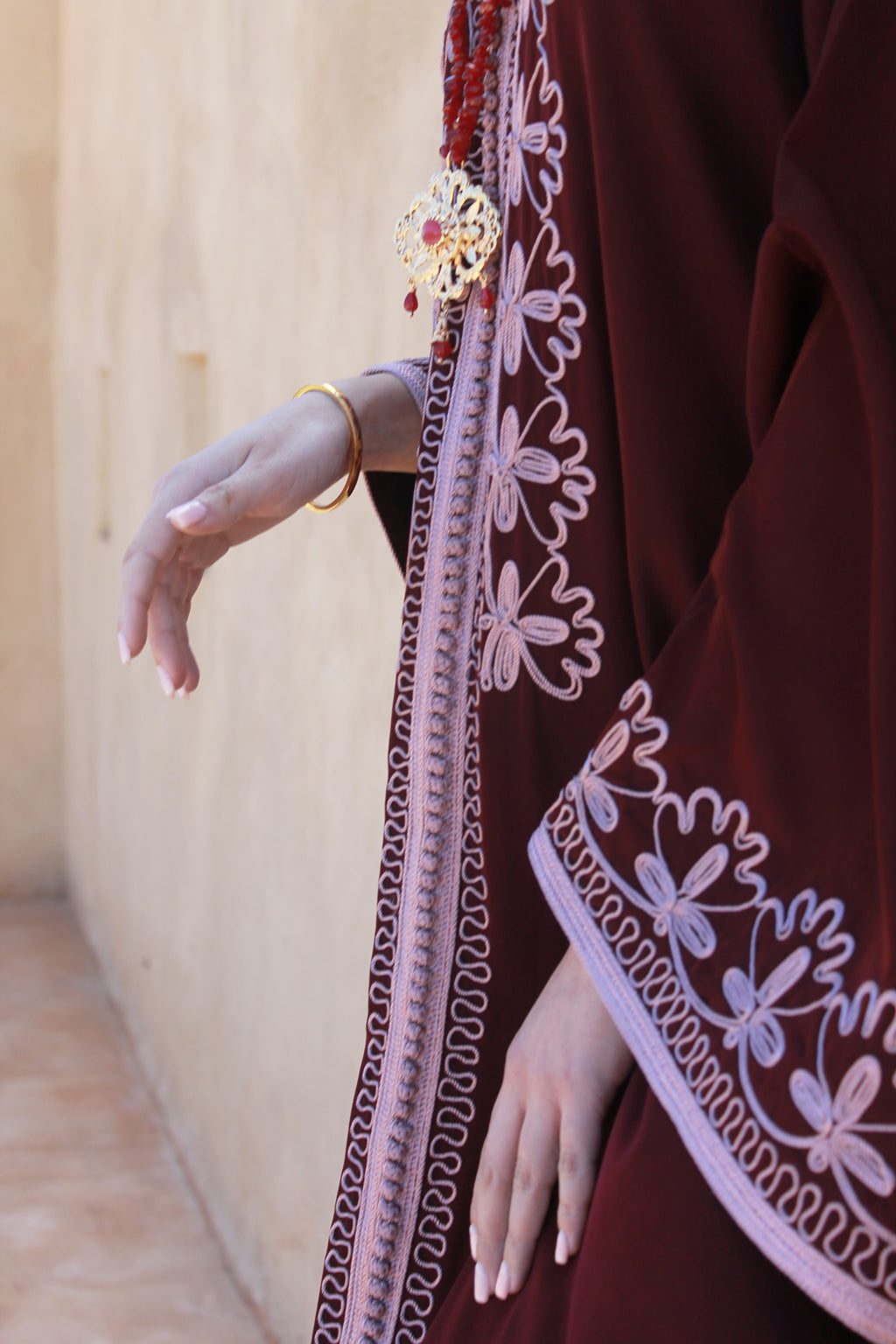 IMPERIAL RUBY CAFTAN