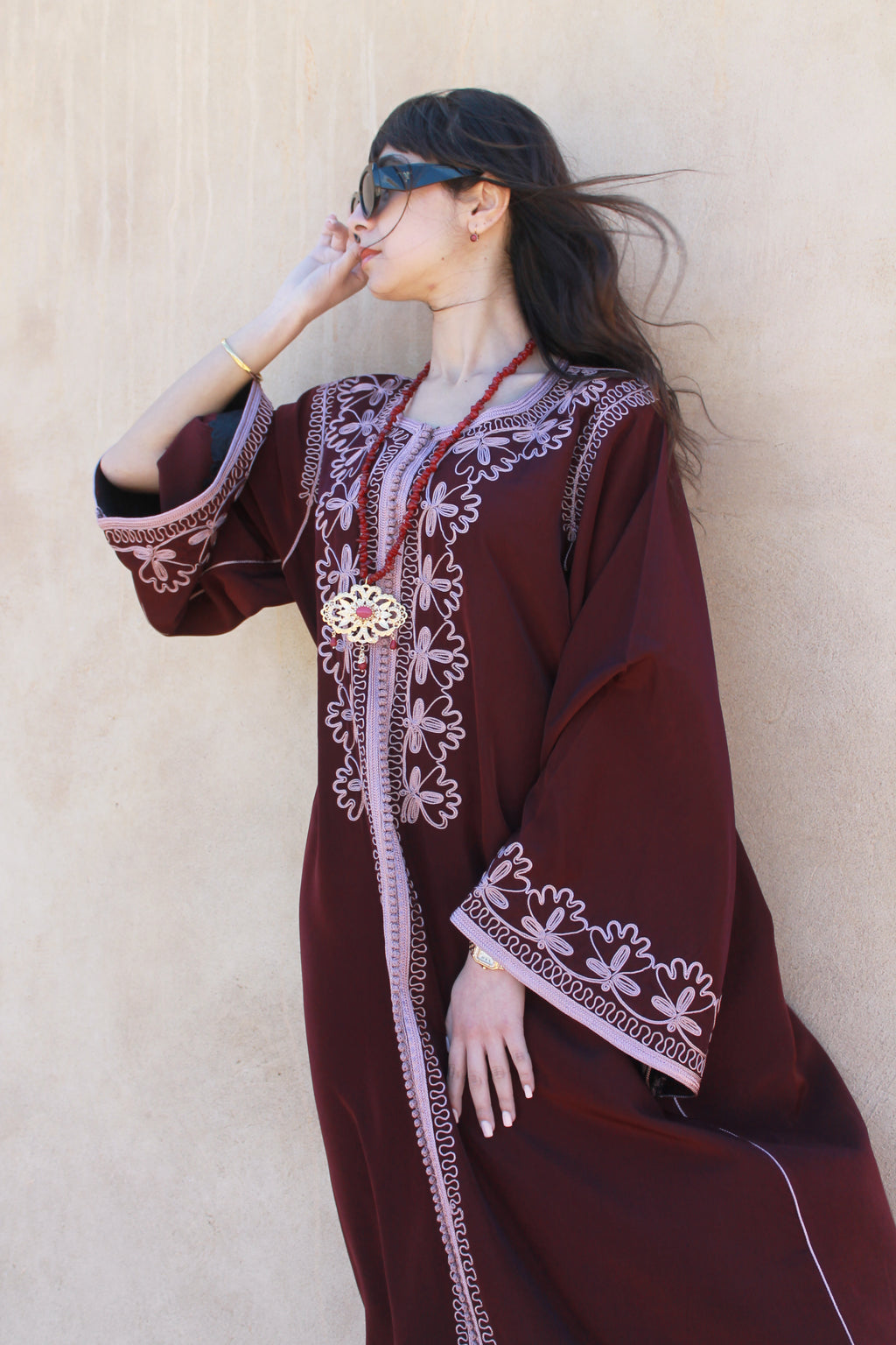 IMPERIAL RUBY CAFTAN